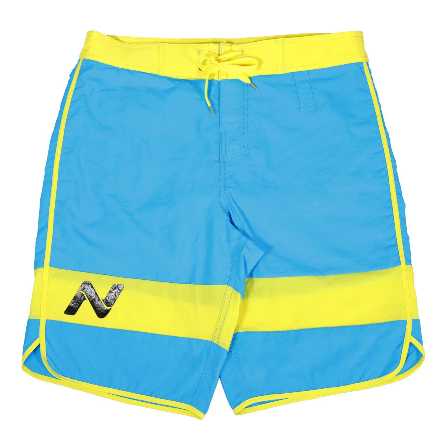 LVLS WEAR ステージショーツ　サーフパンツ　ボードショーツ ステージショーツ（サーフパンツ）BLUE/YELLOW 01 – NURBS(ナーブス)