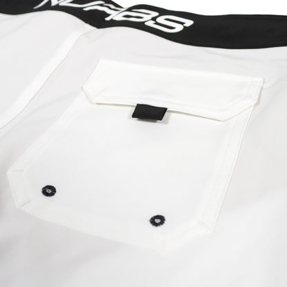ステージショーツ（サーフパンツ） WHITE/GRAY 01