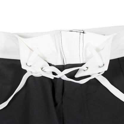 ステージショーツ（サーフパンツ） BLACK/WHITE 01